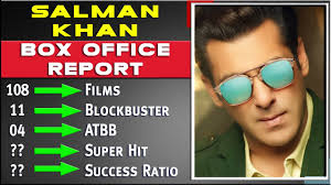 Salman Khan All Movies List Hit And Flop Box Office Collection Analysis Success Ratio Upcoming Youtube Salman khan's dabangg 3 has not matched the standards of previous salman khan films and has earned approximately inr 80. salman khan all movies list hit and flop box office collection analysis success ratio upcoming