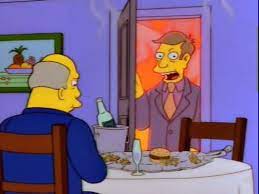 At this time of year, at this time of day, in this part of the country, localized entirely within your kitchen!?! Aurora Borealis At This Time Of Year In This Part Of The Country Localized Entirely Within Your Kitchen Thesimpsons
