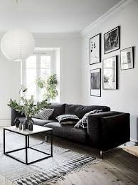 Elegant Living Room With Black And White Color Combination That Will Enhance The Beauty White Living Room Decor Gray Living Room Design Elegant Living Room