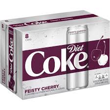 Coca Cola Feisty Cherry Diet Coke 12 Oz Cans Shop Soda At H E B