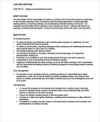 In order to attract sales manager that best matches your needs, it is very important to write a clear and precise sales manager job description. Free 10 Retail Sales Job Description Samples In Ms Word Pdf