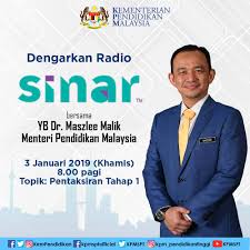 Surat siaran kementerian pendidikan malaysia bil. Kpm On Twitter Radio Sinar Pagi Ini Bersama Yb Dr Maszlee Malik Menteri Pendidikan Malaysia