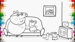Peppa pig coloring pages youtube. Peppa Pig Coloring Pages Video For Kids Youtube