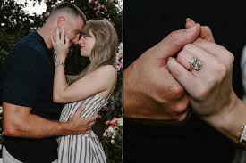 A Closer Look at Taylor Swift's Massive Engagement Ring Designed by Travis  Kelce