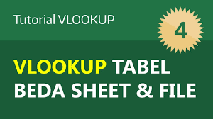 Rumus Excel Vlookup Cara Vlookup Beda Sheet Dan Beda File Latihan Soal Youtube