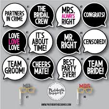 Part of the fun of stepping into a wedding photo booth is playing a little dress up. Photobooth Props Photobooth Design Co