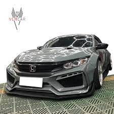 Honda civic type r by mugen. Typer Wide Body Kit For Honda Civic Sedan Front Bumper Rear Bumper Side Skirts Buy Body Kit For Civic Wide Body Kit For Civic Product On Alibaba Com