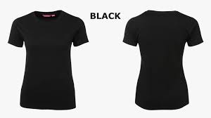 Front and back view black t shirt template design vector. Black T Shirt Png Front And Back Transparent Png Transparent Png Image Pngitem