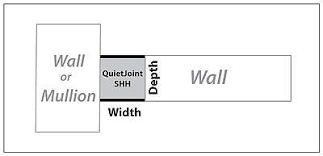 Acoustic Joint Filler Quietjoint Is A Sound Draft Heat Cold And Dust Blocking Acoustic Partition Closure And Joint Filler For Acoustic Partition Stud Walls