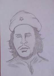 To kim wang, > drawings > che guevara stylised modern drawing,. Che Guevara Drawing By Zacharia Molupe Sekhonyane