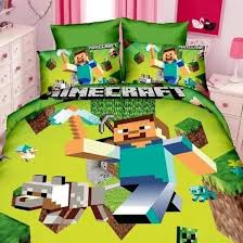 Minecraft wall stickers for kids room decal home 3d $25.00 $16.50 minecraft bedding sets $90.00 $59.50 minecraft lamp touch light minecraft alarm clock with led $25.00 $19.50. Minecraft Bedding Set Cotton Cartoon Minecraft Bedding Twin Single Full Size Green Bedding Minecraft Bedding Boys Bedding Duvet Bedding Sets