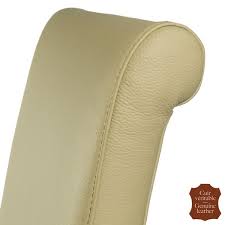 Chaise gaming en cuir chaise de bureau pivotante fauteuil ergonomique. 2 Chaises En Cuir De Vachette Beige Mocca Milan Classic Stores