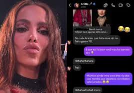 Em conversa com MC Daniel, Anitta desmente área vip na festa de Bruna  Marquezine