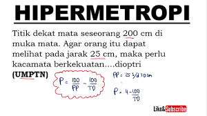 Check spelling or type a new query. Mengitung Kuat Lensa Bagi Penderita Hipermetropi Alat Optik Fisika Sma Kelas 11 Youtube