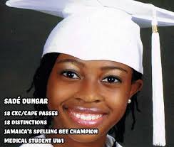 Jamaican brainiac has 18 CXC/CAPE passes with 18 Distinctions!
