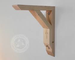 Super Duty Solid Wood Storage Shelf Holders L By Chicagolumber 20 95 Wood Shelf Brackets Wood Storage Shelves Wood Projects