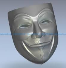 Bobby mask B005872 download free stl files 3d model for 3d printer and CNC  carving