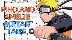 This Is A Pino To Ameri Guitar Lesson Naruto Shippuden Ending 38 I Have Also Uploaded A Slow Tempo Version Of This Pino To Ameri Guitar Tutorial Whi Electrica