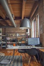 This is a style that doesn't suit all the rooms of a. Warm Industrial Home Office Daily Dream Decor Industrial Home Offices Loft House Industrial House