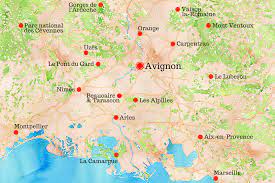 Avignon La Meilleure Des Destinations Carigami Le Magazine Avignon Carte Touristique Camargue Carte