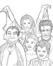 Fill your space with memories without busting your budget when you decorate with our frames for only $1 each. Digital Download Munsters Coloring Book Page Halloween Etsy
