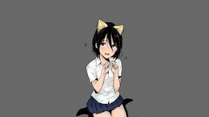 There are an uncountable amount of black hair anime characters, so we need you to add as many as however some of the best anime characters have black hair, including monkey d. Napata Short Hair Blue Eyes Schoolgirl Black Hair Short Skirt School Uniform Cat Ears Anime Manga Anime Girls Hd Wallpapers Desktop And Mobile Images Photos