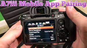 How To Pair Sony A7iii With Playmemories App Sony Best Digital Camera Action Cam