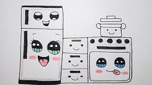 رسم مطبخ بسيط للاطفال رسومات اطفال سهلة Draw Easy Kitchen For Kids Youtube