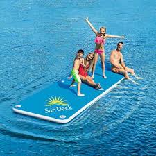 The Pad 17 X 6 Floating Foam Mat By Aqua Lily Products Floating In Water Lake Floats Lake Toys