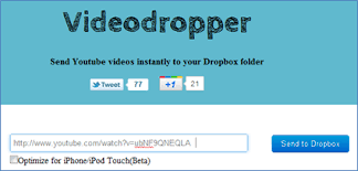 Videodropper Download Youtube Videos Directly To Dropbox Technology For Academics