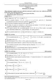 Ministerul educației a publicat subiectele și baremele de corectare pentru proba obligatorie în funcție de profil de la simularea examenului de bacalaureat 2021. Subiecte Simulare Bac 2021 Proba La MatematicÄƒ Barem De Corectare Conform Edu Ro Cum Se Rezolvau ExerciÈ›iile È™i Problemele Kanal D Romania