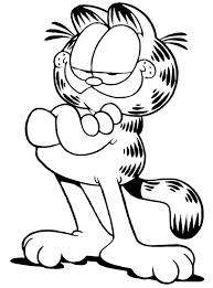 Picture Of Garfield Coloring Page Netart Cartoon Coloring Pages Coloring Pages Coloring Books