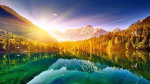 Yes, you're stuck behind your computer but that spectacular mountain scene on your screen reminds you that you will soon be out in nature, breathing fresh air and watching the sunlight filter through the trees. 528 Hz The Best Morning Nature Music Video In The World Beautiful Stunning Norwegian Nature Youtube