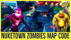 Here is a selection of the spookiest, creepiest, scariest fortnite creative map codes available. Call Of Duty Nuketown Zombies Fortnite Map Code Nuketown Zombies In Fortnite Youtube