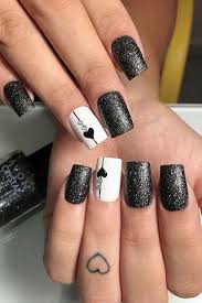 Black And White Nail Art 2020 35 Black And White Nails Art Design Ideas In 2020 Black Nail Designs Nail Designs Valentines Nails
