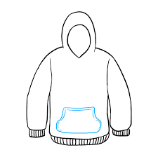 After completing this article you. How To Draw A Hoodie Really Easy Drawing Tutorial