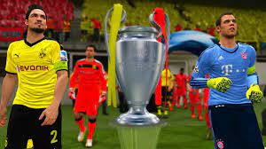 Bayern munichbayern munich2psgparis saint germain3. Pes 2016 Uefa Champions League Final Borussia Dortmund Vs Bayern Munich Youtube