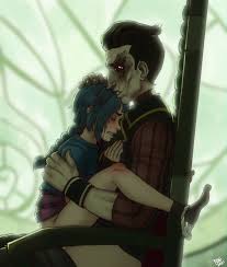 randomboobguy, jinx (league of legends), powder (arcane), silco (arcane),  arcane: league of legends, league of legends, highres, 1boy, 1girl, age  difference, blue hair, braid, braided ponytail, clothed sex, crying, full  body, hair