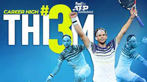 Who holds the top atp ranking and wta ranking? Dominic Thiem Rises To Career High No 3 In Fedex Atp Rankings Atp Tour Tennis