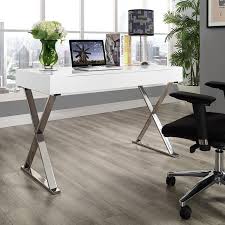 Modern Desks Samuel White Desk Modern White Desk Modern Office Desk Office Desk
