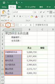 名前の定義でセル範囲に名前をつける Excel エクセル