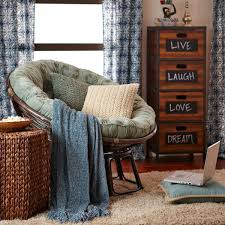 20 Ways To Make Your Bedroom 200 More Comfortable Without Buying A Mattress Pillowpancake Papasan Chair Living Room Papasan Chair Frame Papasan Chair