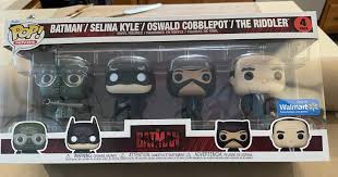 Funko Pop! Batman, Selina Kyle, Oswald Cobblepot (The Penguin) & the  Riddler NEW