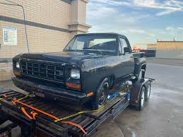 Image result for Dark Blue 1982 Dodge Truck