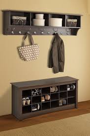 Prepac 60 Wide Espresso Hanging Entryway Shelf Hautelook Living Room Storage Home Diy Home Decor