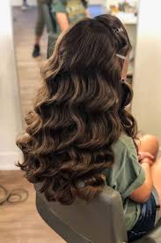 Classic Timeless Hollywood Waves Hairstyle For Long Hair Hairstyle By Goldplaited Prom Hairstyle Prom Hair Hair Waves Hollywood Curls Long Hair Styles