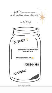 Geschenkanhänger ganz einfach herunterladen und ausdrucken, foto: Ein Glas Voller Wunsche Kostenlose Pdf Datei Warsewiczs Webseite