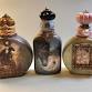 Mini Decoupage Art Bottles