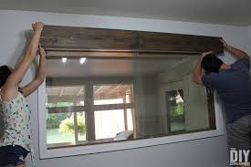 Determine the correct proportions to make the installation blend with the overall layout of the room. How To Build A Wood Window Cornice The Diy Dreamer