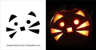 5 easy yet simple halloween pumpkin carving patterns stencils for kids 2015 pumpkin carving pumpkin carving patterns cat pumpkin carving